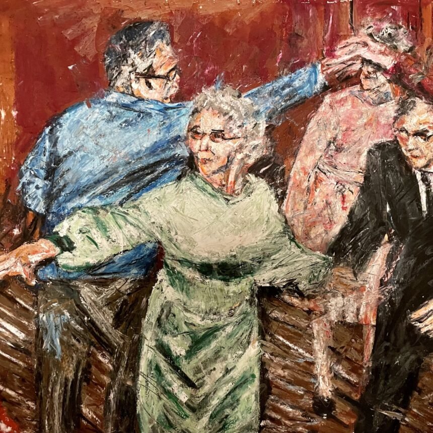 A dança da juíza